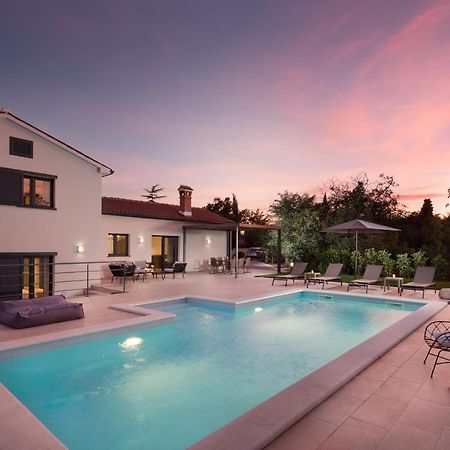 Villa Del Sol With Large Garden Perfect For Families Labin  Exterior foto